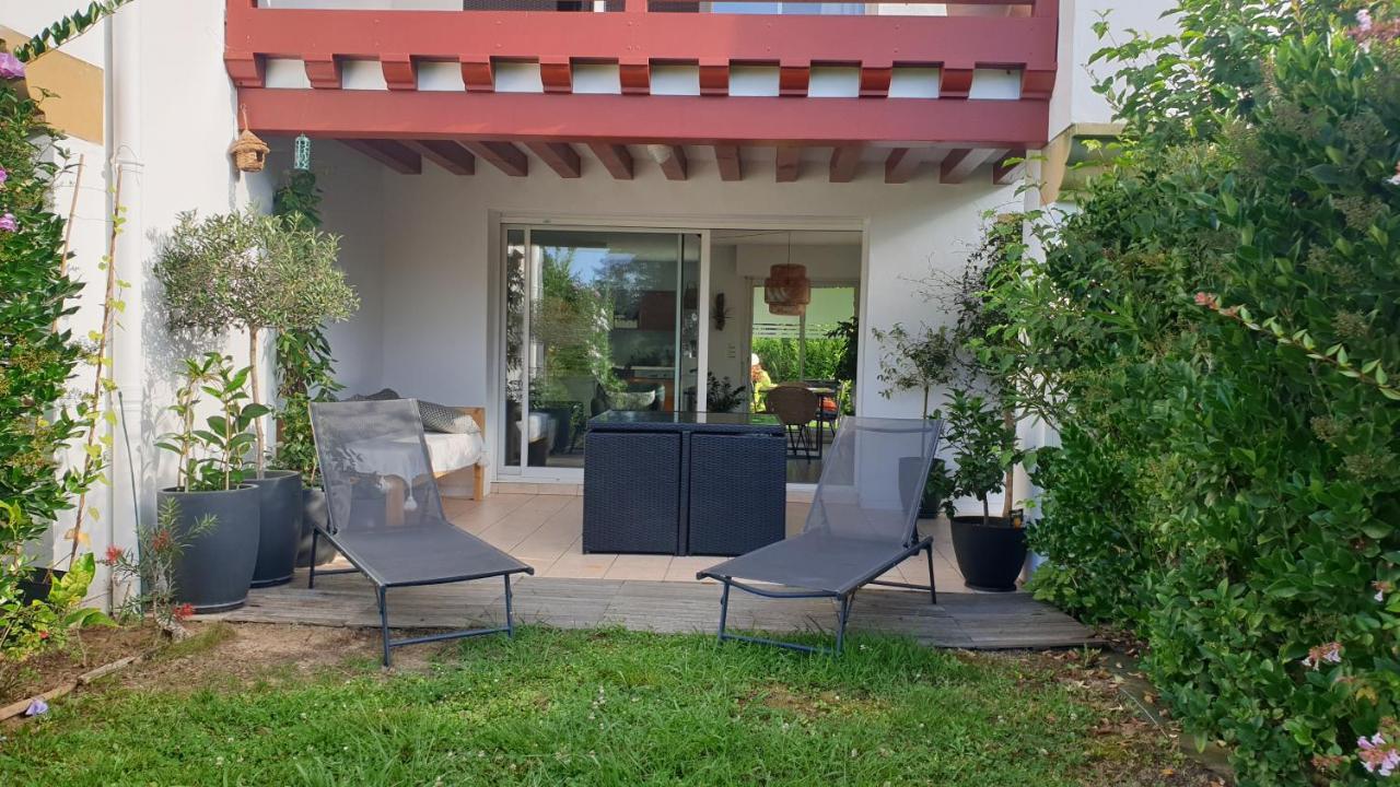 Appartement Calme Avec Jardin Bidart Biarritz Exterior photo
